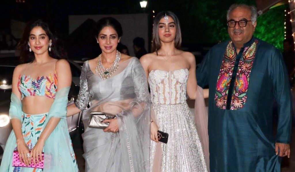 Jhanvi Kapoor Family 