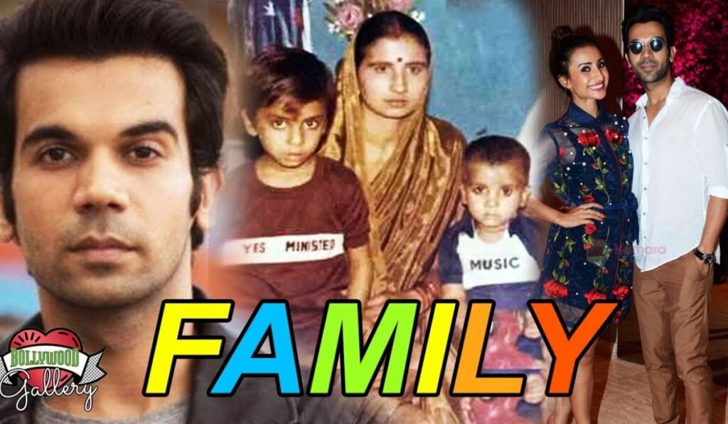 Rajkummar Rao Family