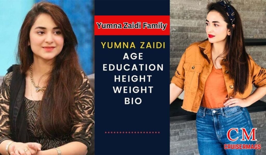 Yumna Zaidi Family